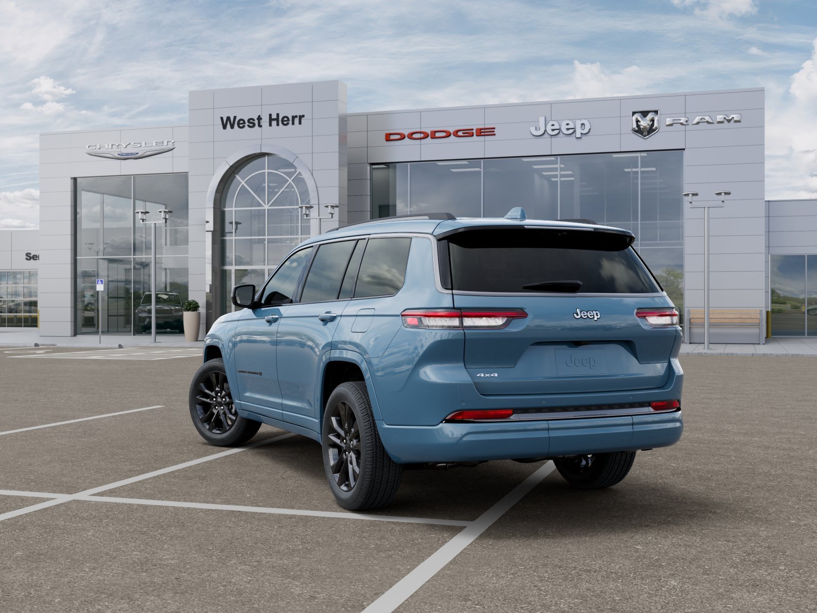New 2026 Steel Blue Exterior Paint Jeep Limited Reserve image 3