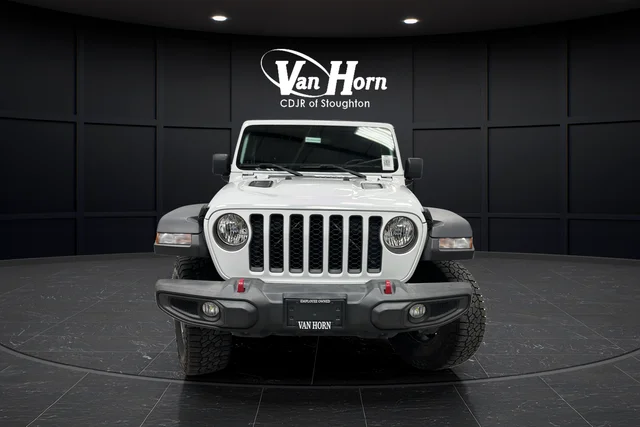 Used 2022 Bright White Clearcoat Jeep Rubicon image 2