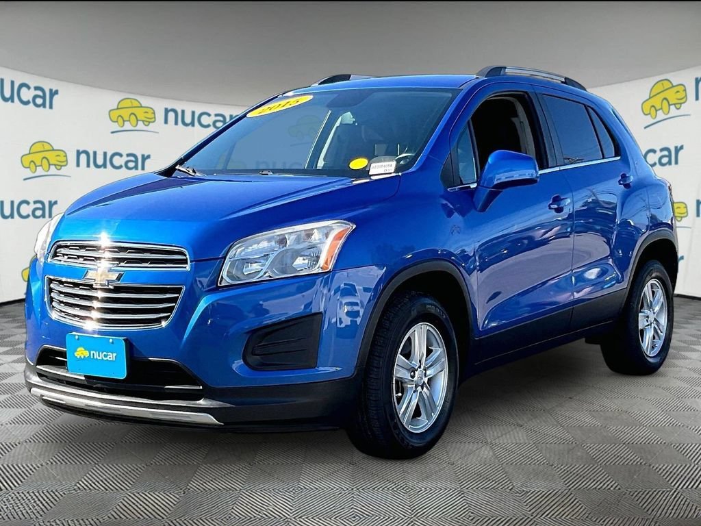 Used 2015 BRILLIANT BLUE METALLIC Chevrolet LT image 3