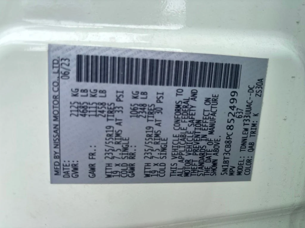 Certified Used 2023 White Nissan SL image 12