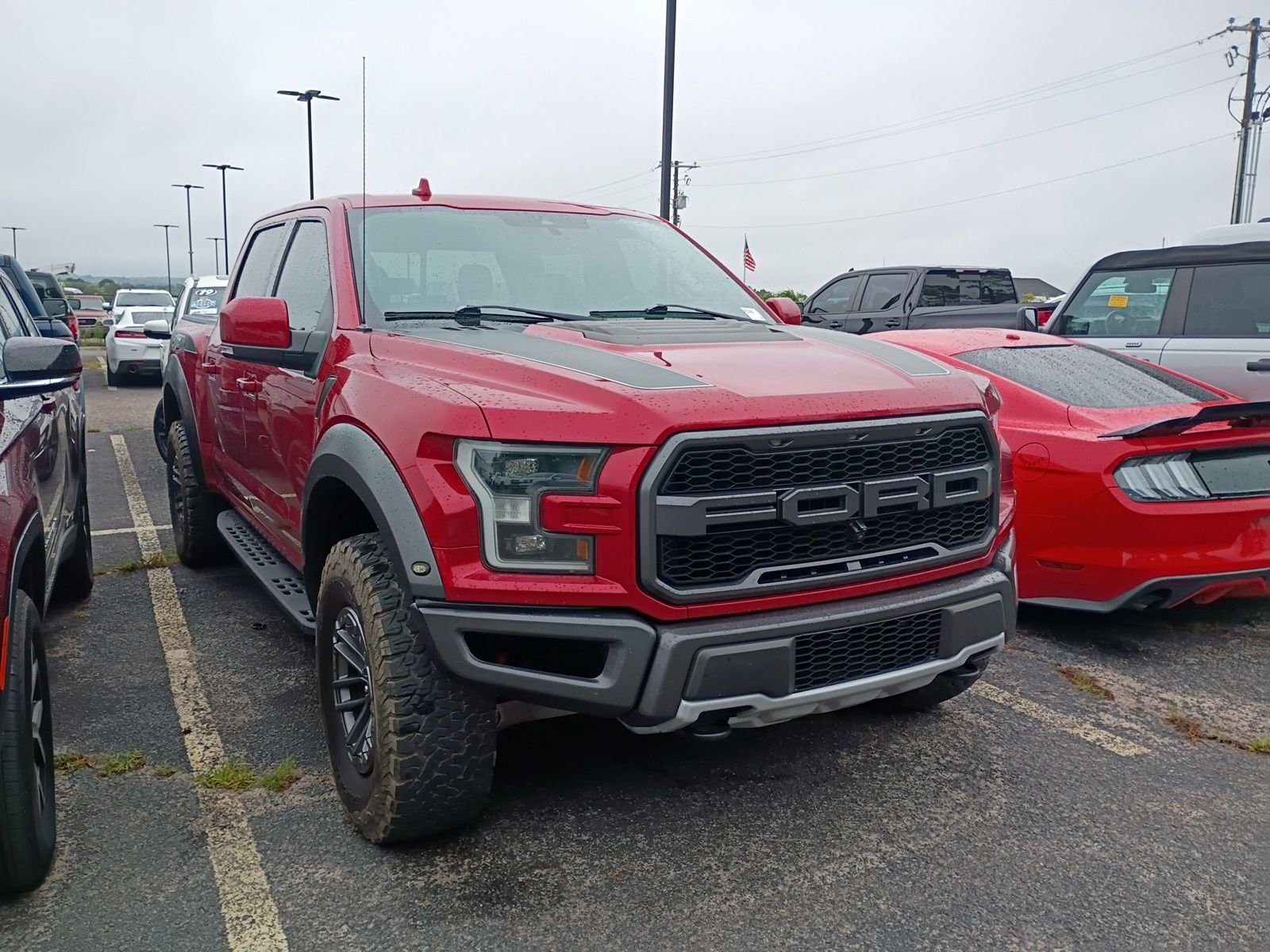 Certified Used 2020 Red Ford Raptor image 3