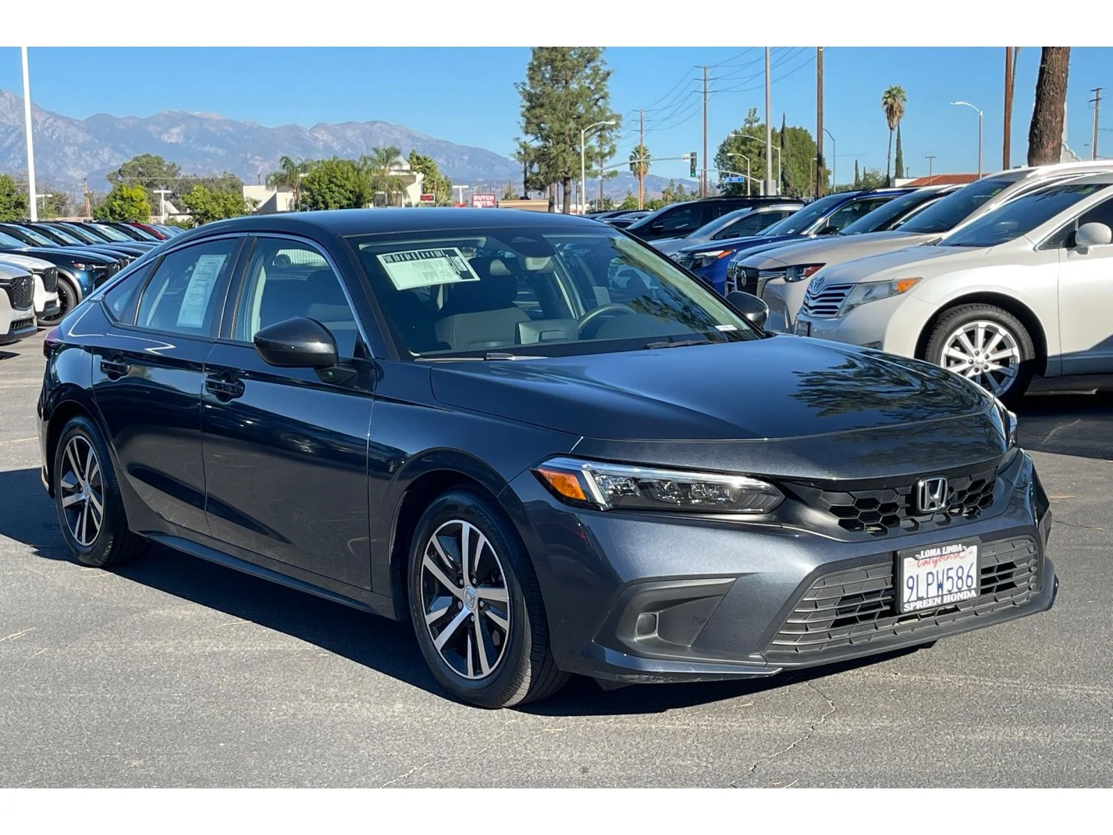 Used 2024 Meteorite Gray Metallic Honda LX image 8