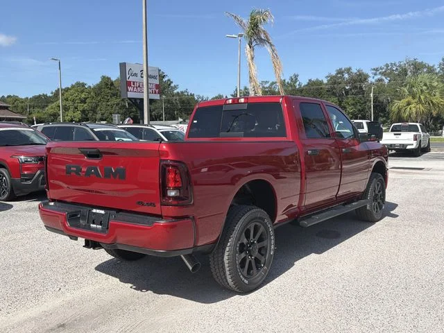 New 2026 Molten Red Pearl-Coat Exterior Paint RAM Black Express image 3