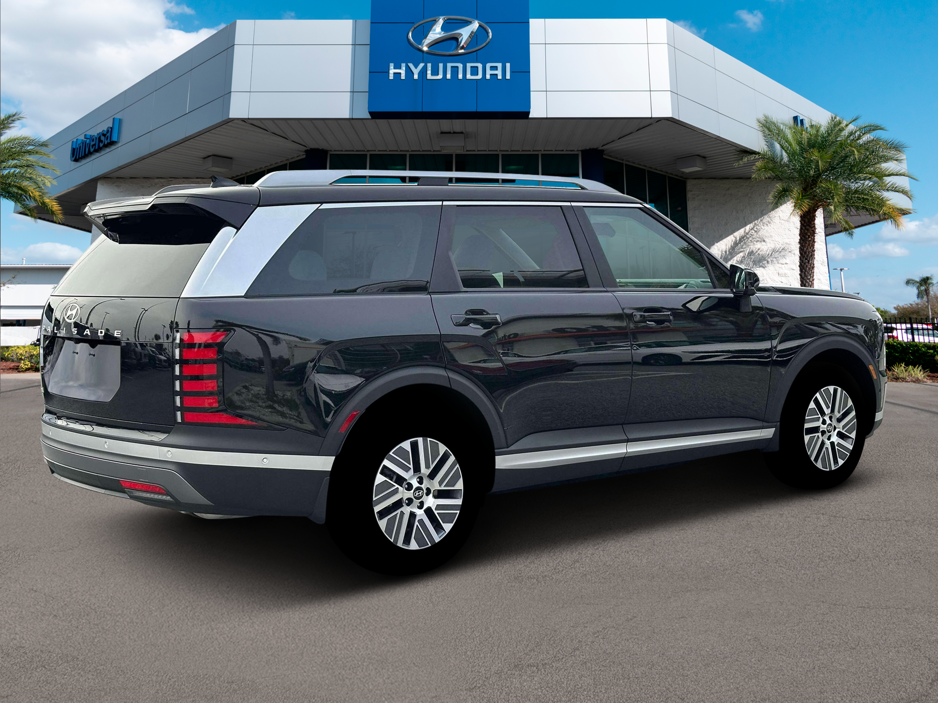 New 2026 Black Hyundai Blue SEL Premium 7P image 8