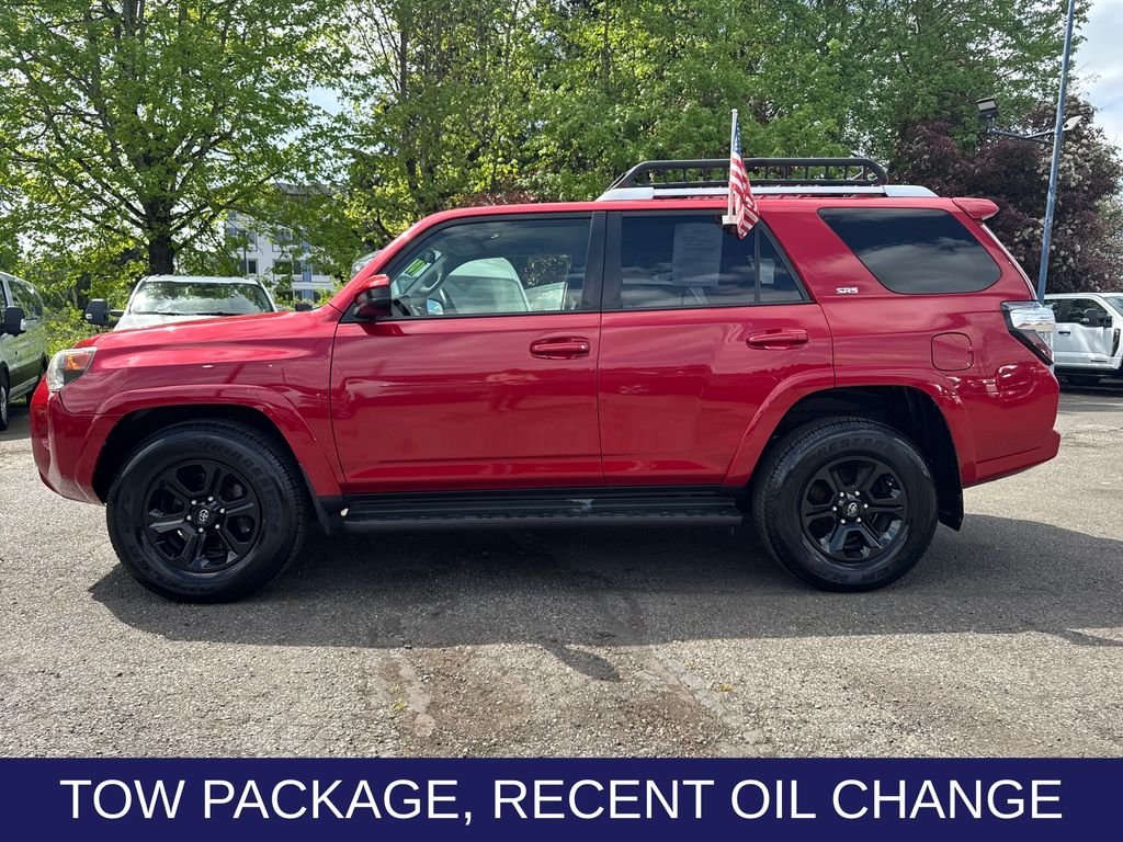 Certified Used 2018 Barcelona Red Metallic Toyota SR5 image 2
