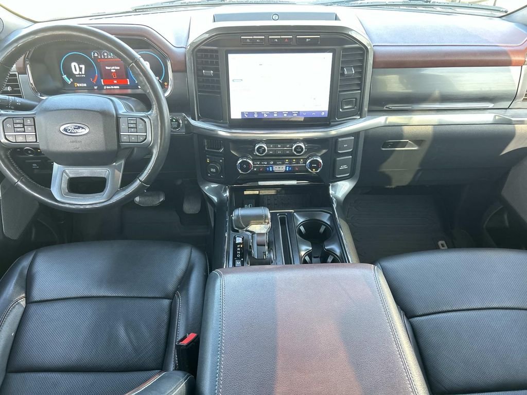 Certified Used 2023 Atlas Blue Metallic Ford Lariat image 14