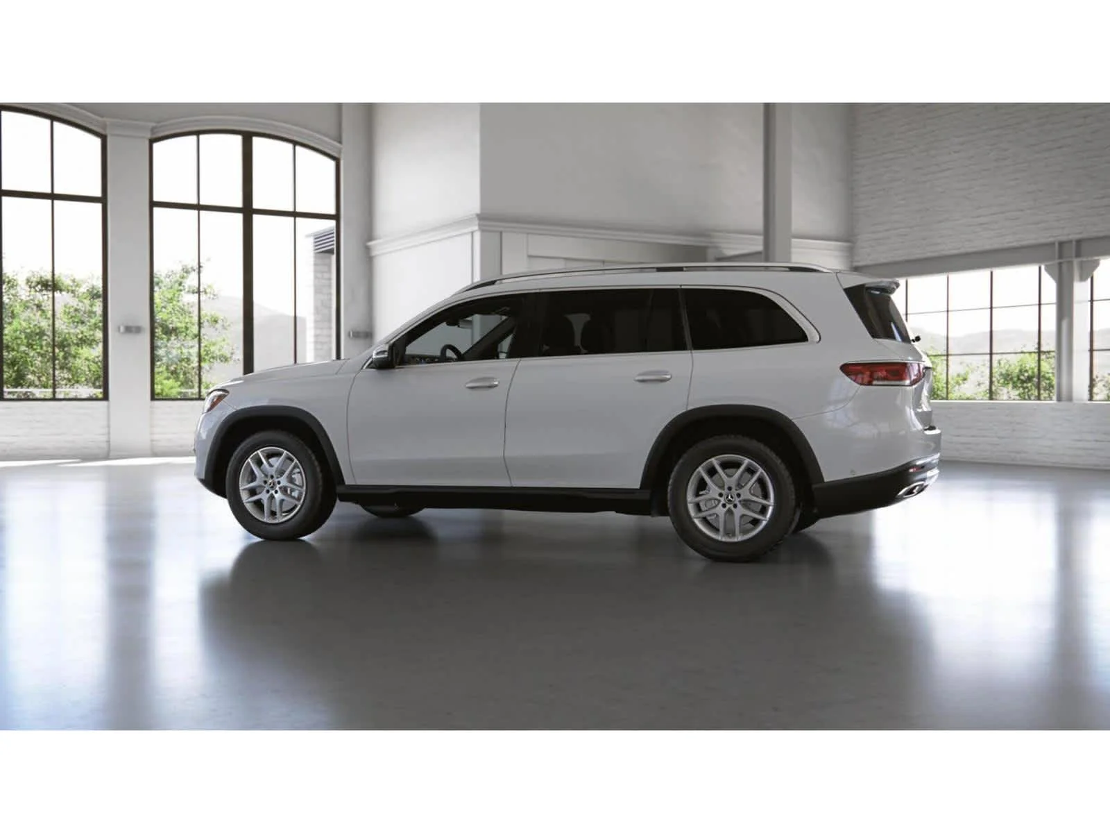 Used 2020 Polar White Mercedes-Benz GLS 450 image 32