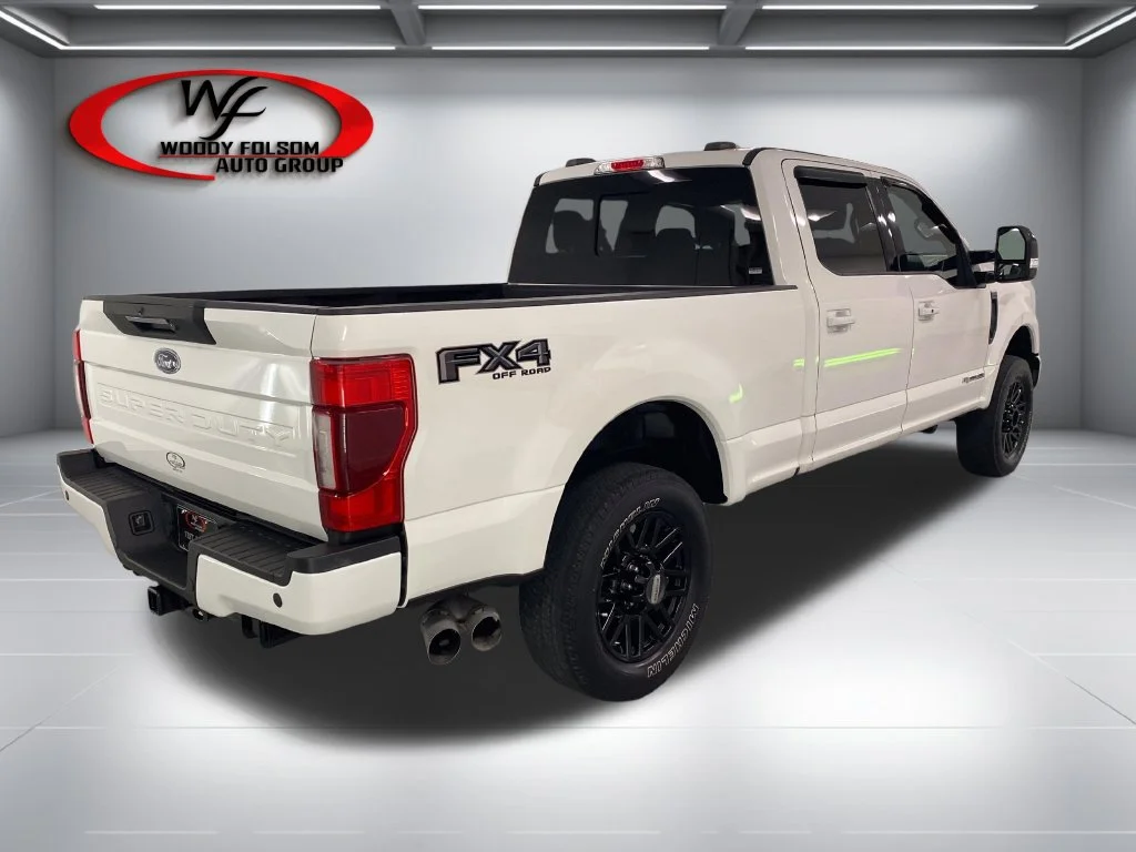Used 2021 White Ford Lariat image 7