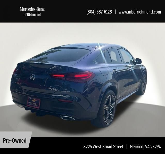 Certified Used 2025 Blue Mercedes-Benz GLE 450 image 5