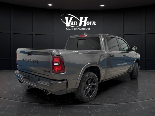 New 2026 Granite Crystal Metallic Clear-Coat Exterior Paint RAM Laramie image 3