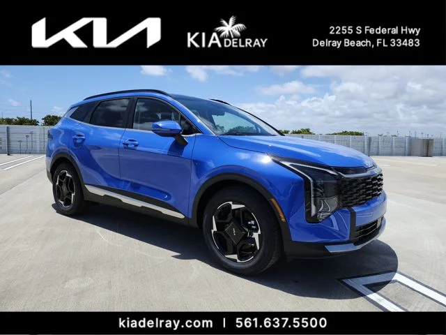 New 2026 Blue Kia EX image 1