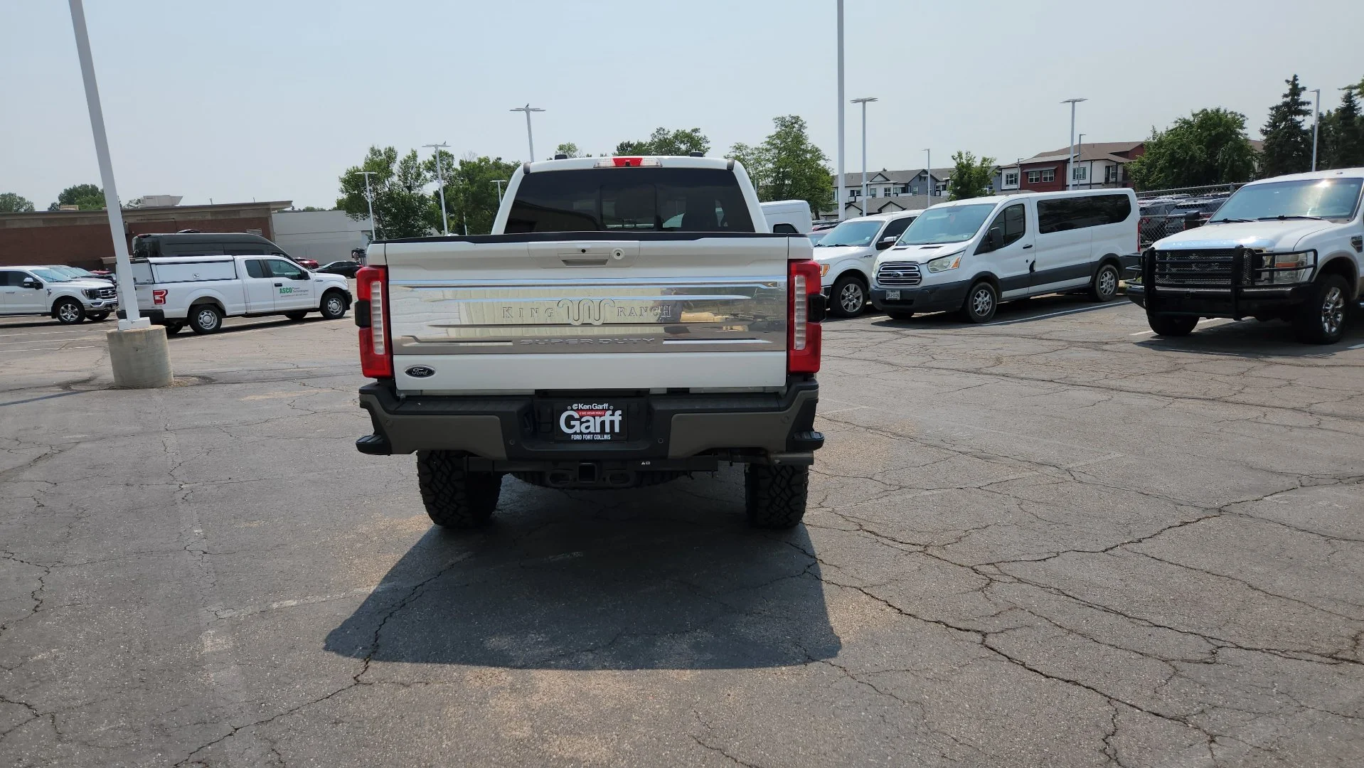 New 2026 Star White Metallic Tri-Coat Ford King Ranch image 6