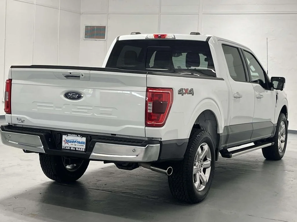 Used 2022 Oxford White Ford XLT Super Crew  4x4 5.0L 1 Owner 302A image 8