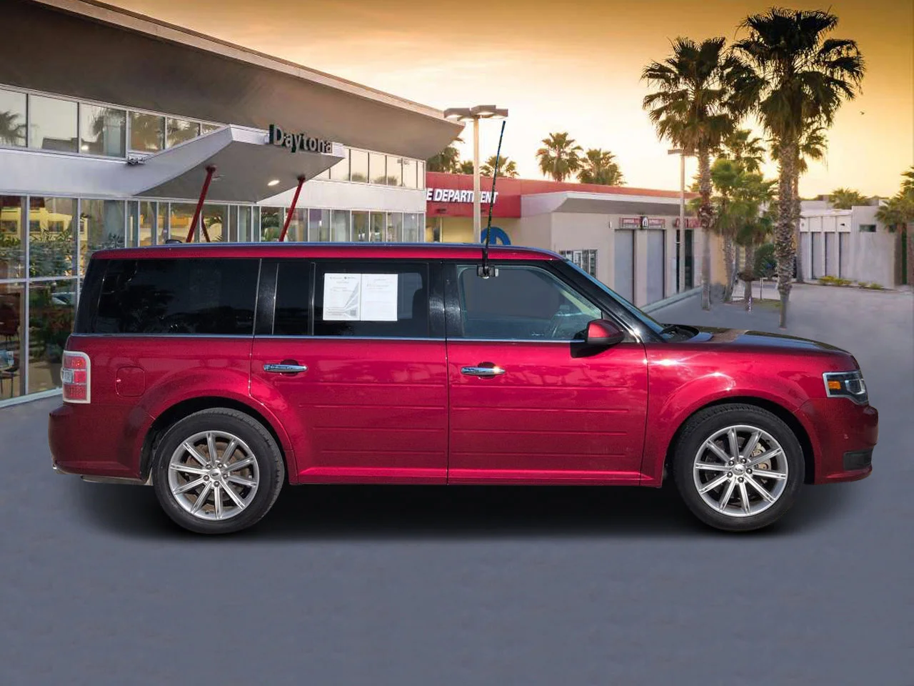 Used 2014 Ford Flex Limited with VIN 2FMGK5D89EBD04516 for sale in Daytona Beach, FL