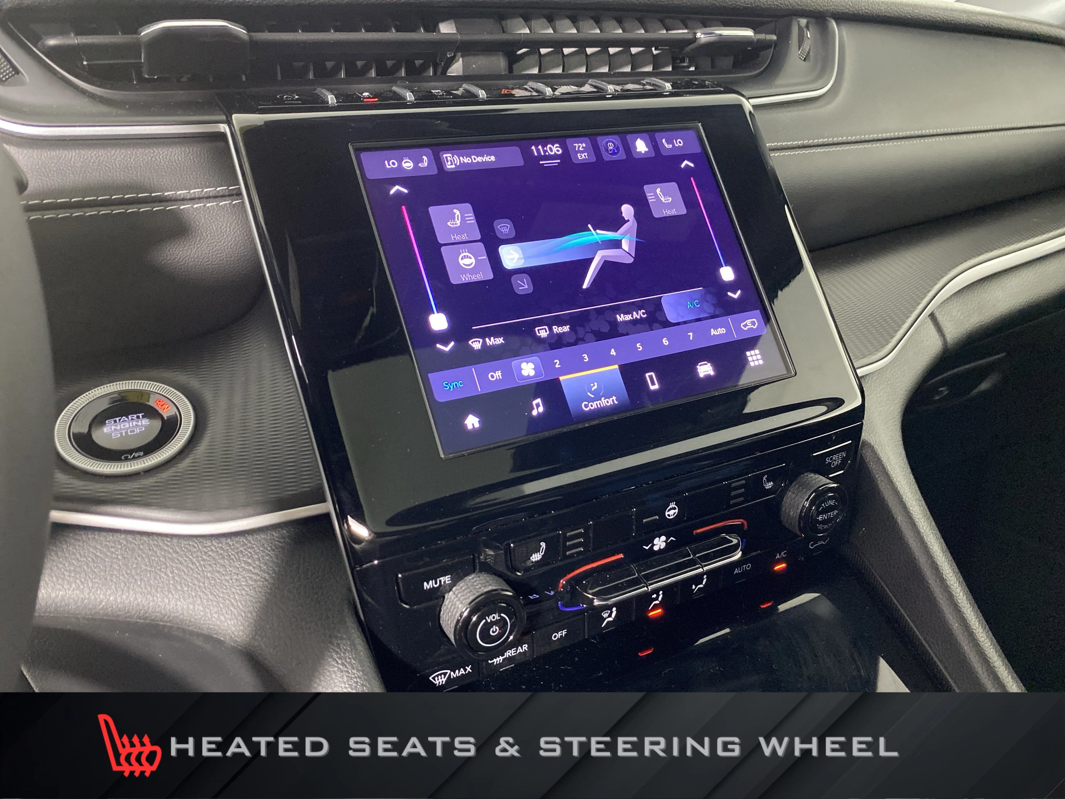 Used 2024 Diamond Black Crystal Pearlcoat Jeep Altitude X image 6
