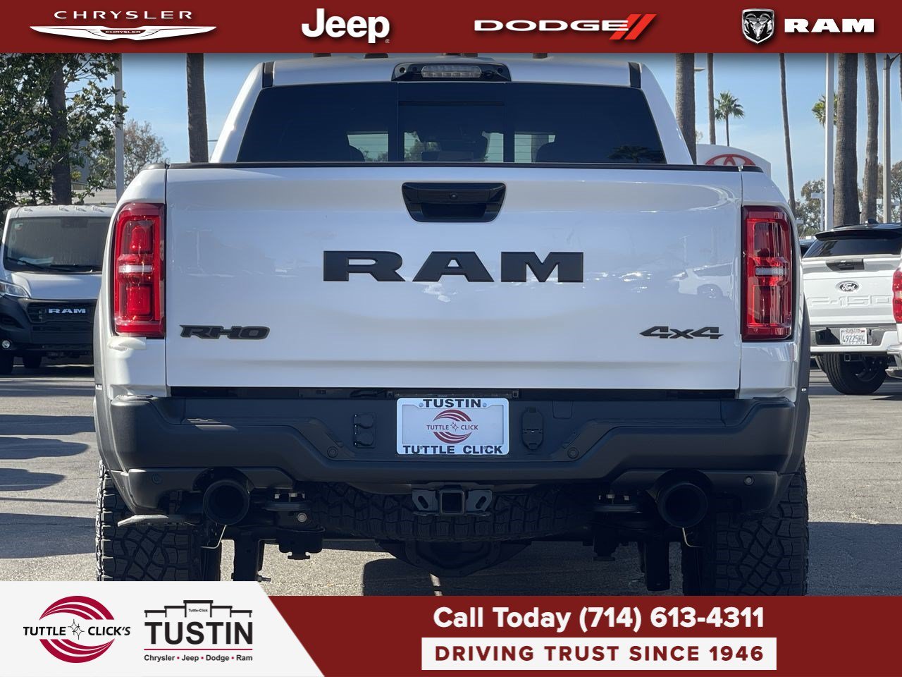 New 2026 Bright White Clear-Coat Exterior Paint RAM RHO image 11