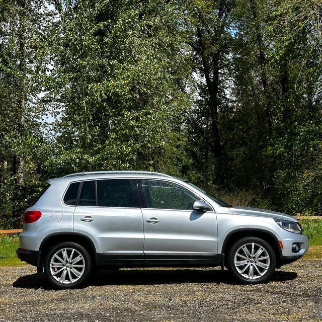 Used 2013 Volkswagen Tiguan SE with VIN WVGBV7AX4DW521171 for sale in Gladstone, OR