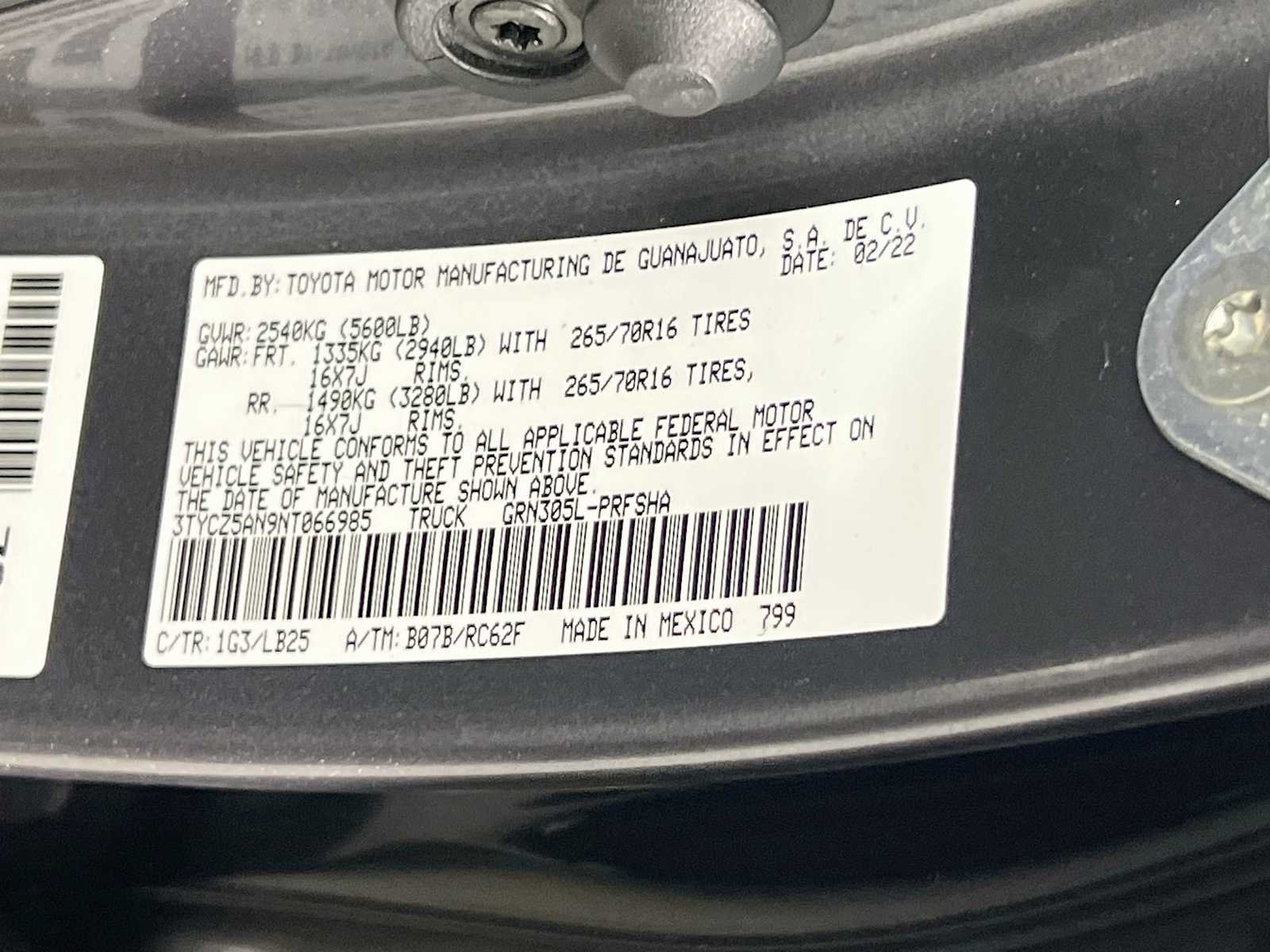 Used 2022 Magnetic Gray Metallic Toyota TRD Pro image 33