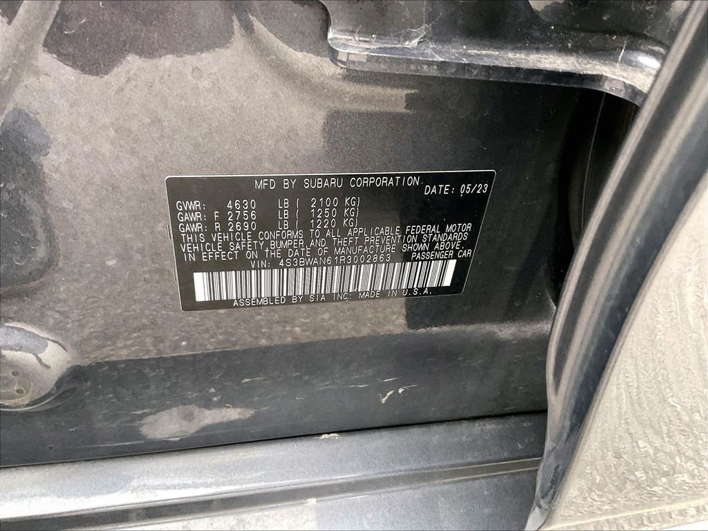 Used 2024 Magnetite Gray Metallic Subaru Limited image 32