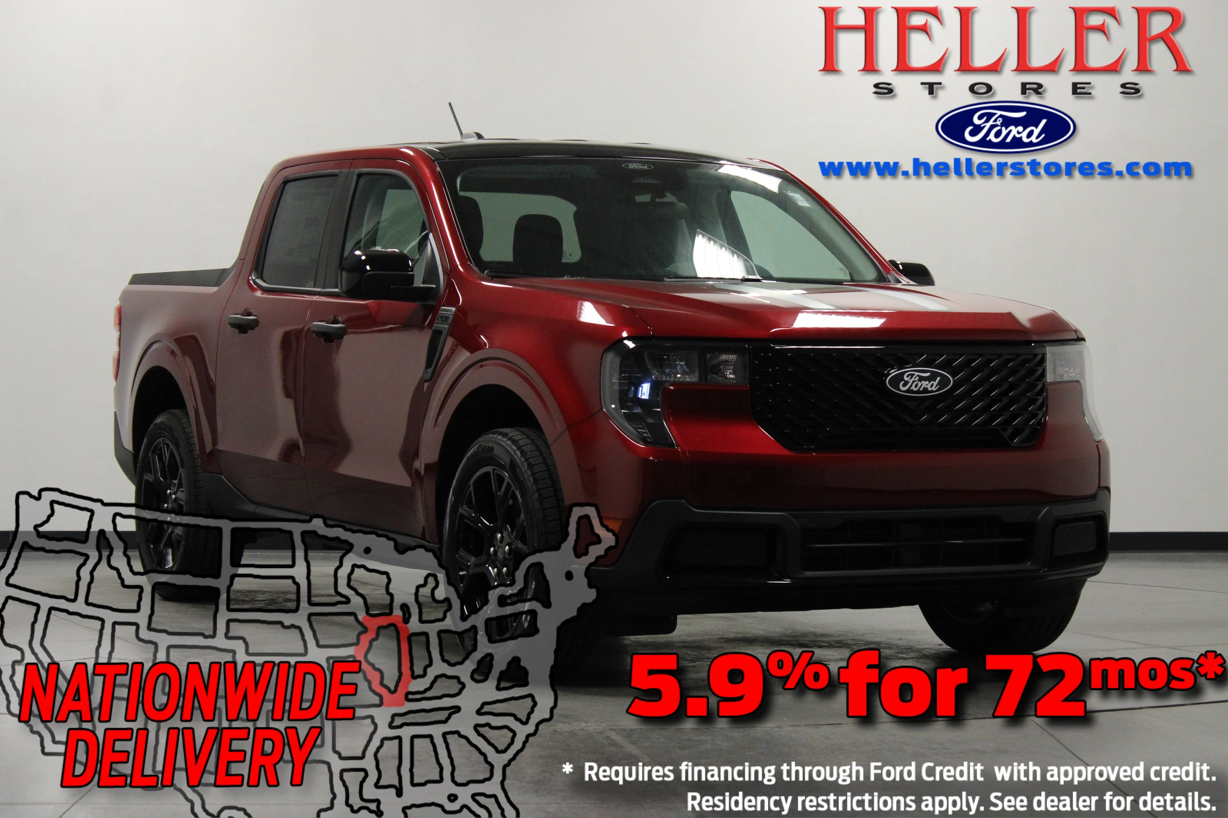 New 2026 Ruby Red Metallic Tinted Clearcoat Ford XLT image 1