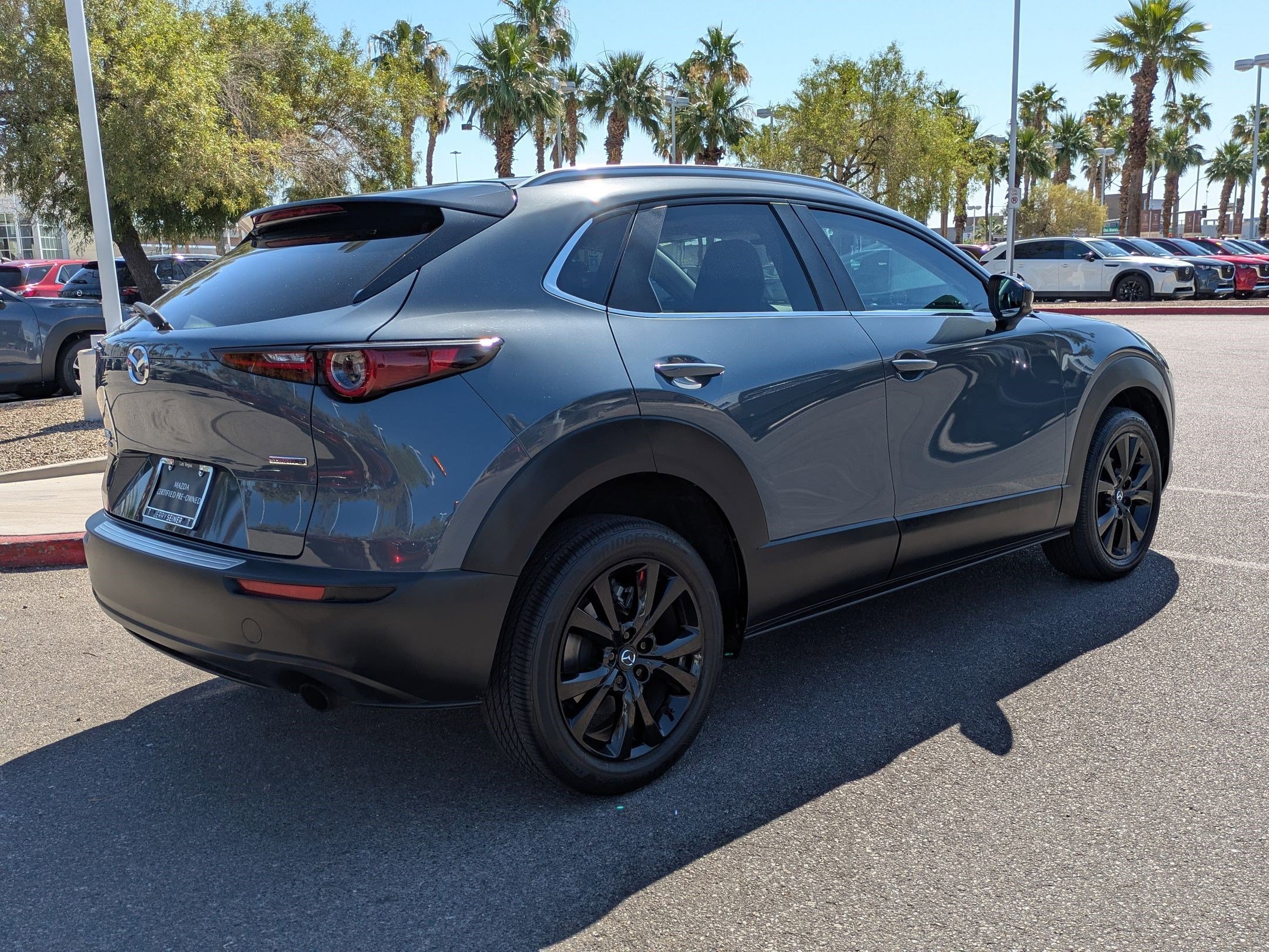 Used 2023 Polymetal Gray Metallic Mazda 2.5 S Carbon Edition image 5