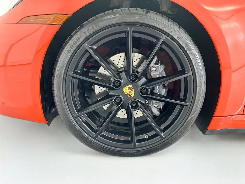 Used 2021 Lava Orange Porsche Carrera image 34