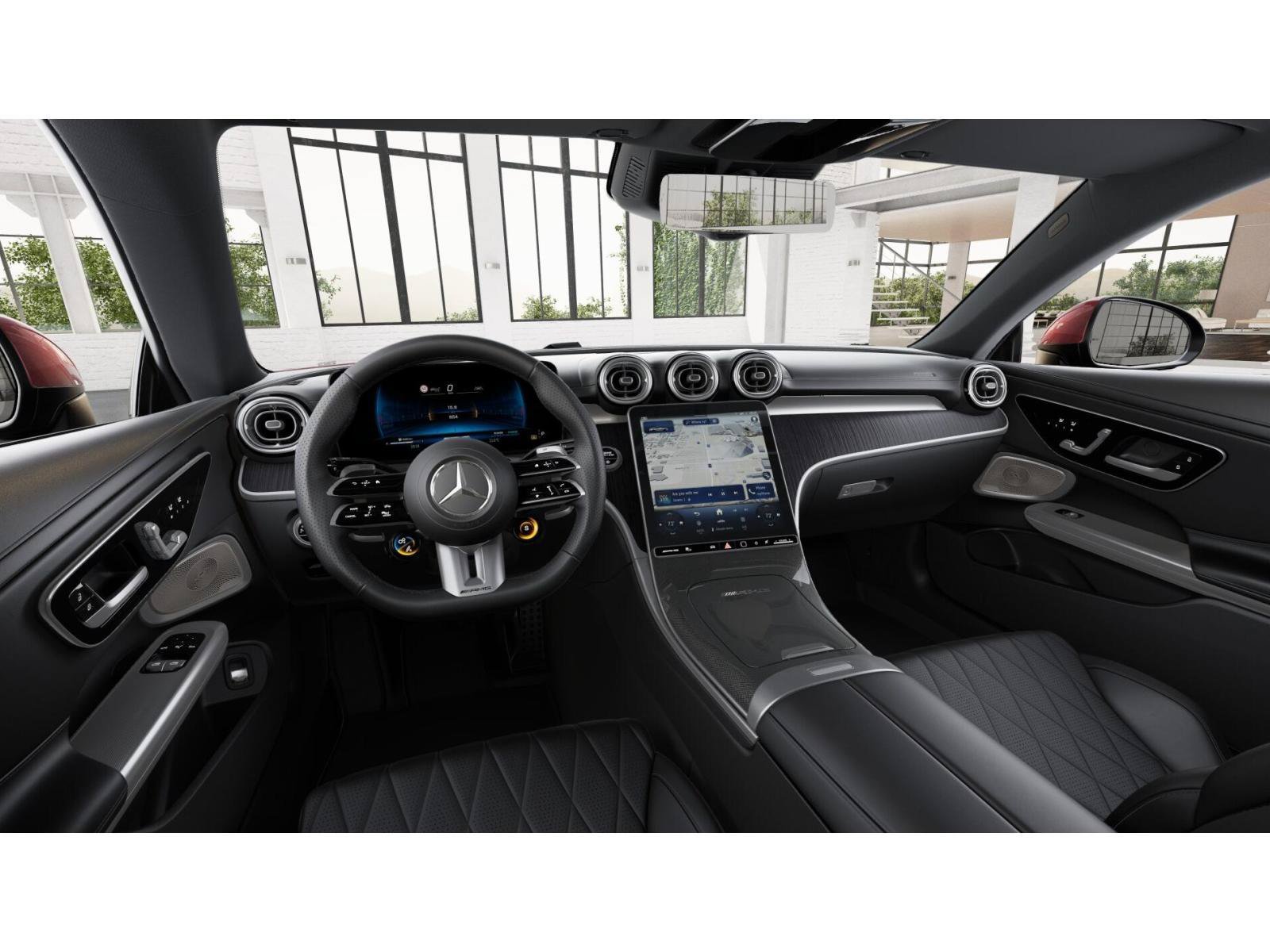 New 2027 MANUFAKTUR Patagonia Red Metallic Mercedes-Benz AMG® CLE 53 image 3
