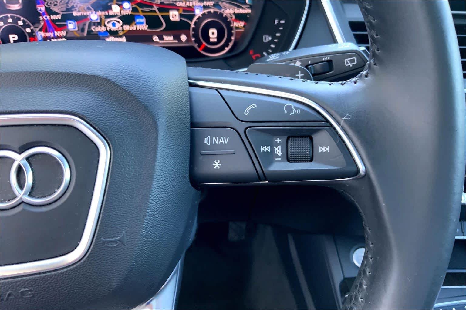 Used 2018 Moonlight Blue Metallic Audi Premium Plus image 25