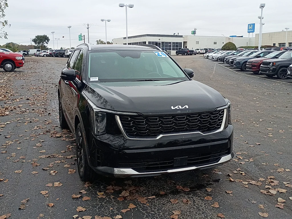Used 2024 Ebony Black Kia S image 1