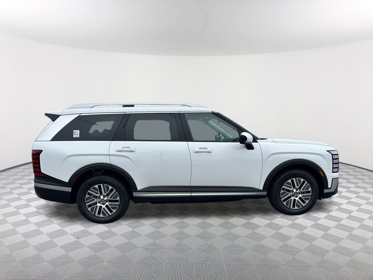 New 2026 Creamy White Pearl Hyundai Blue SEL Premium 7P image 4