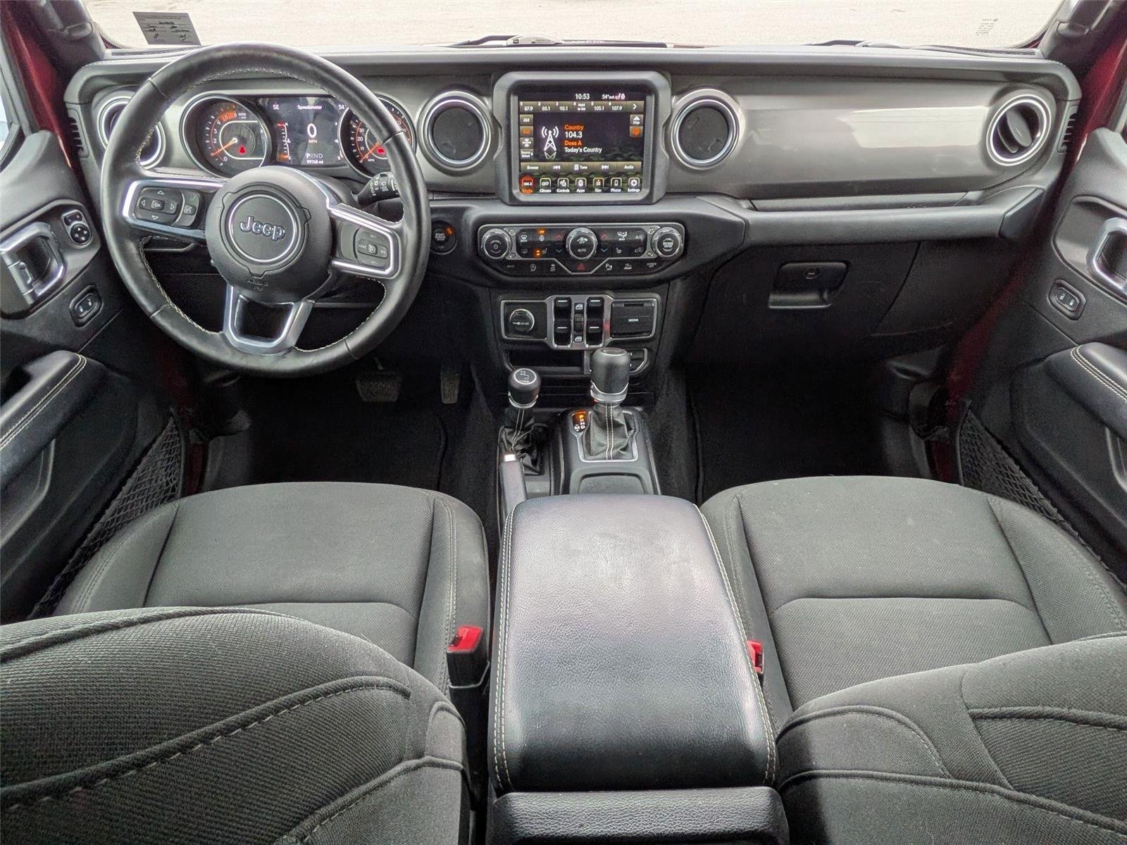 Used 2021 Snazzberry Pearlcoat Jeep Unlimited Sahara image 31
