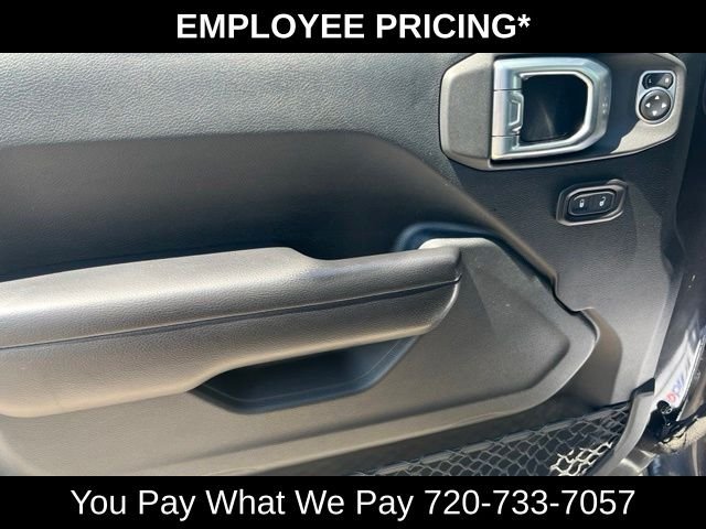 Used 2018 Granite Crystal Clearcoat Metallic Jeep Unlimited Sport S image 14