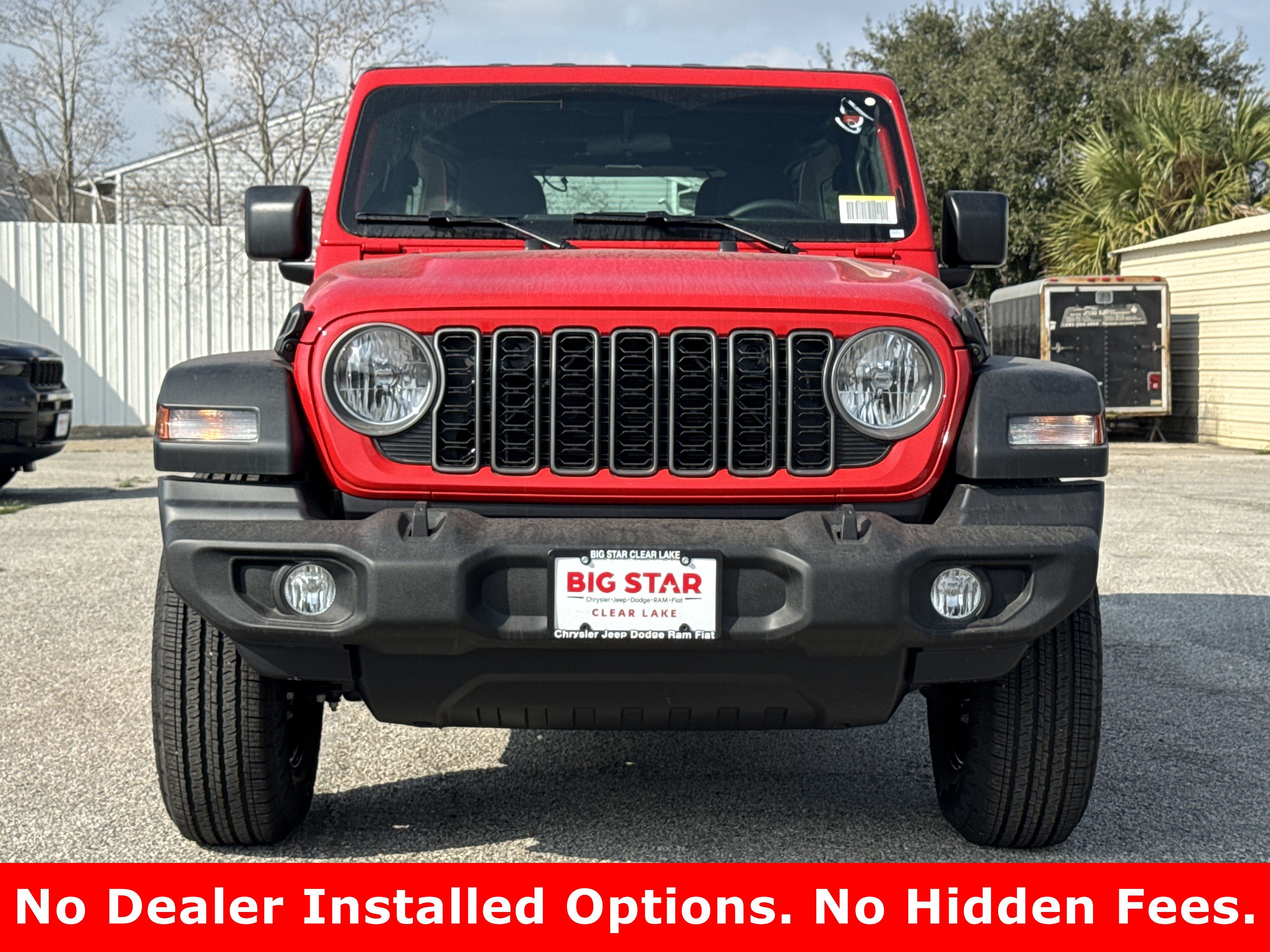 New 2026 Firecracker Red Clear-Coat Exterior Paint Jeep Sport image 4