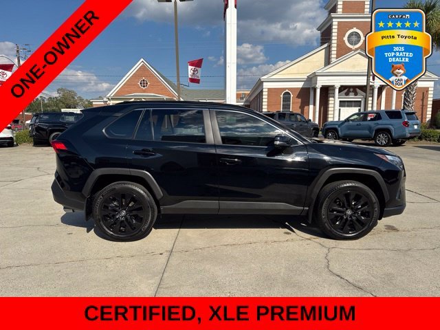 Certified Used 2025 Black Toyota XLE Premium image 4