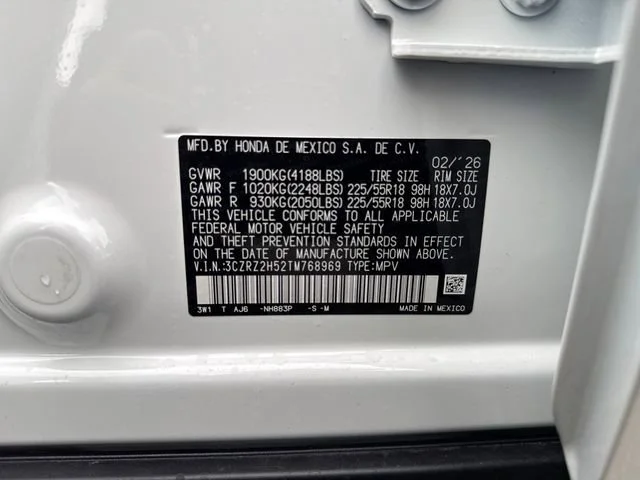 New 2026 Platinum White Pearl Honda Sport image 17