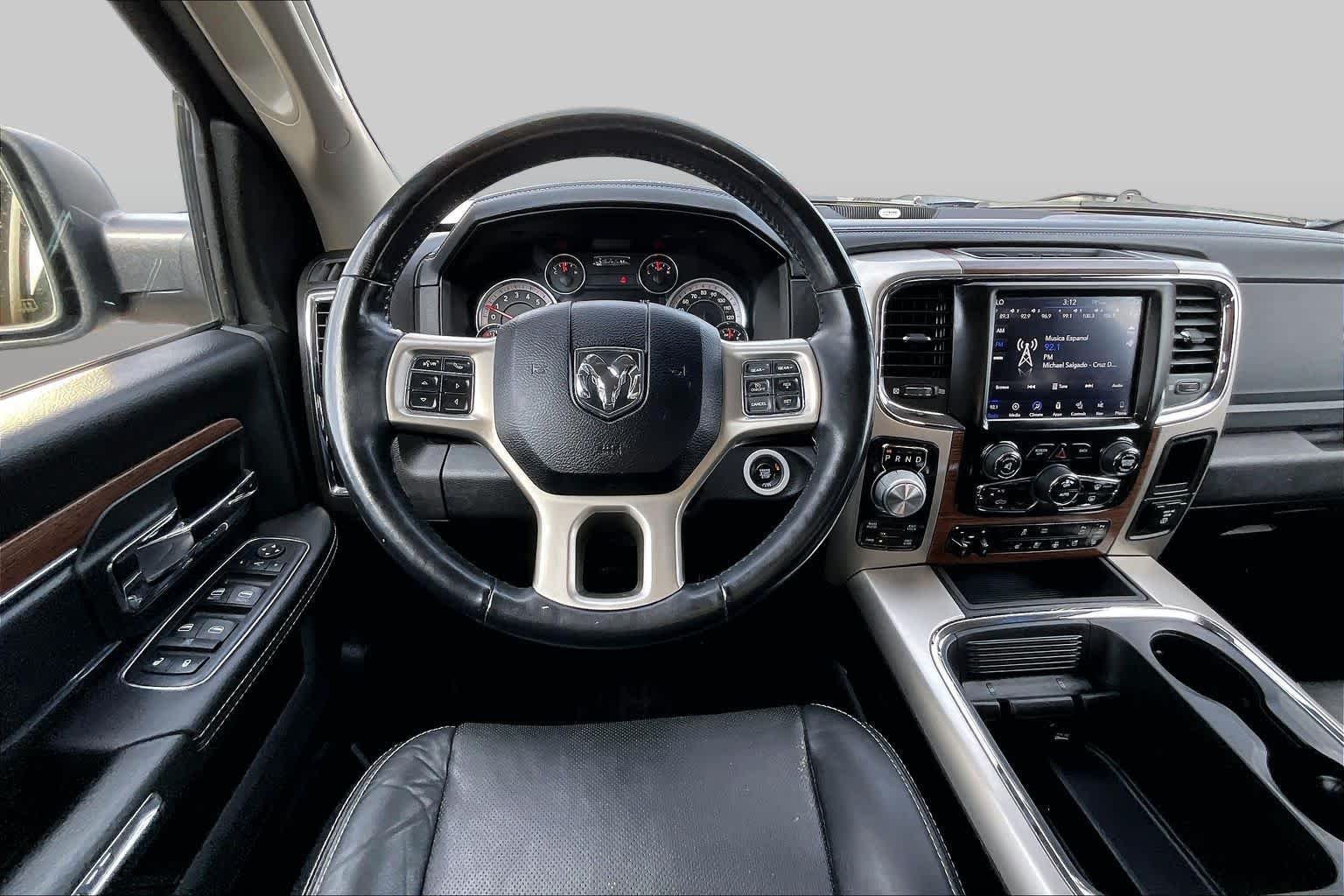 Used 2018 Granite Crystal Metallic Clearcoat Ram Laramie image 6