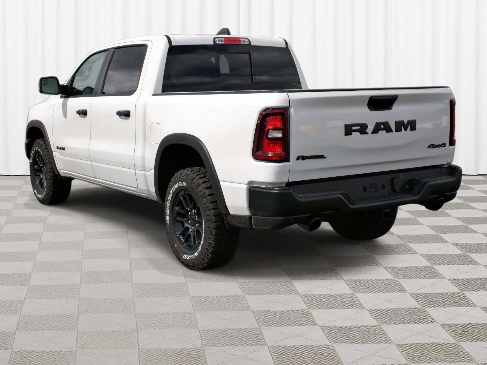 New 2026 Bright White Clear-Coat Exterior Paint RAM Rebel image 34