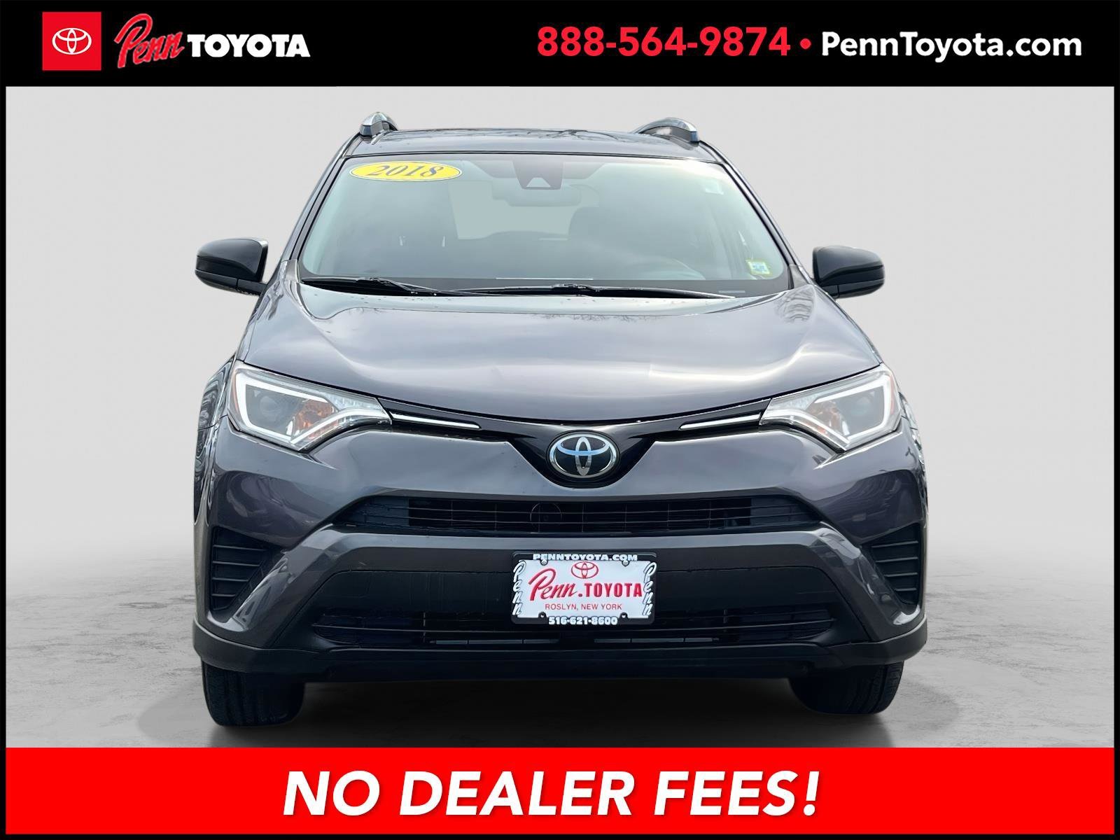 Used 2018 Toyota RAV4 LE with VIN JTMBFREV1JJ746453 for sale in Greenvale, NY