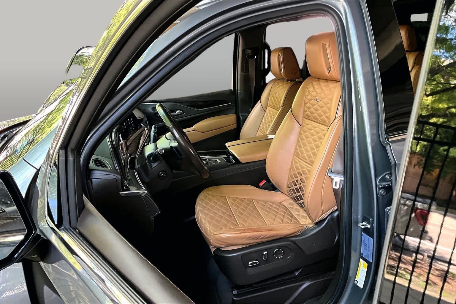 Used 2021 Satin Steel Metallic Cadillac Premium Luxury image 7