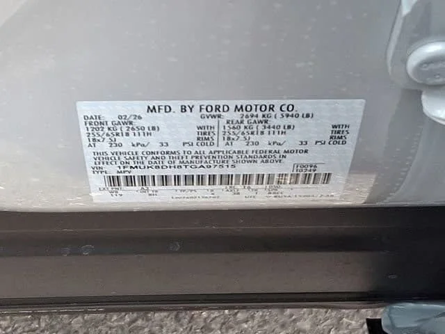 New 2026 White Ford Active image 14