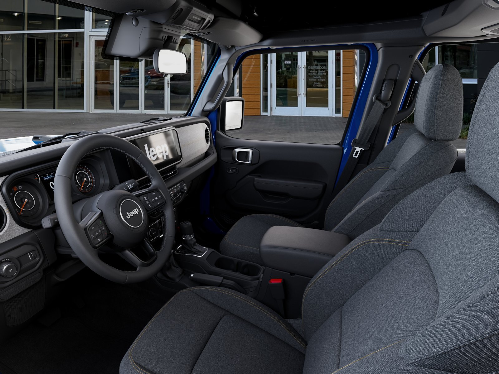 New 2026 Hydro Blue Pearl-Coat Exterior Paint Jeep Sport S image 50