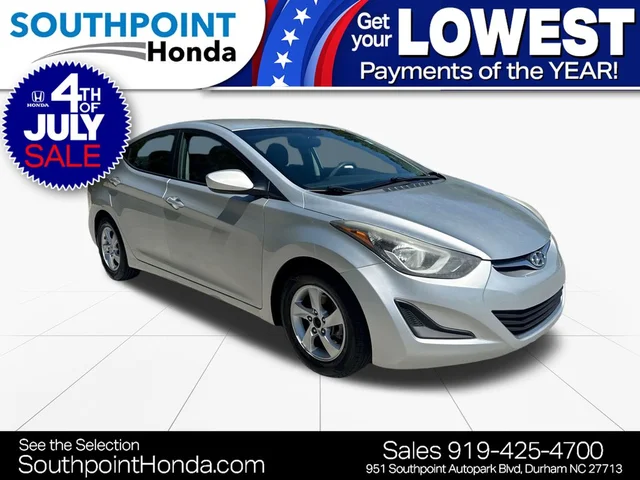2015 Hyundai Elantra SE