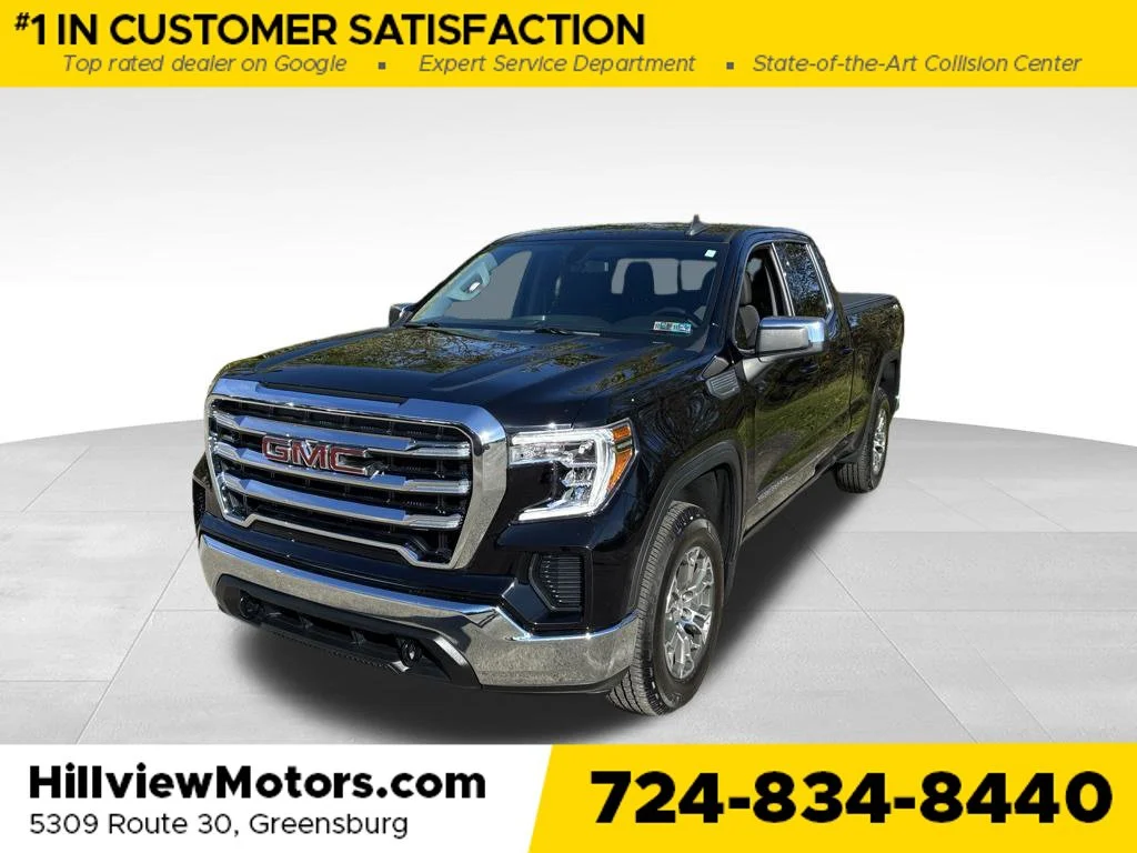 Used 2021 Onyx Black GMC SLE image 1