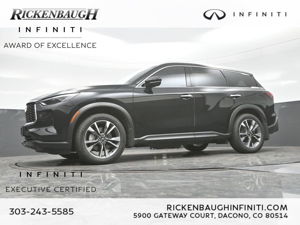 Certified Used 2023 Black INFINITI LUXE image 31