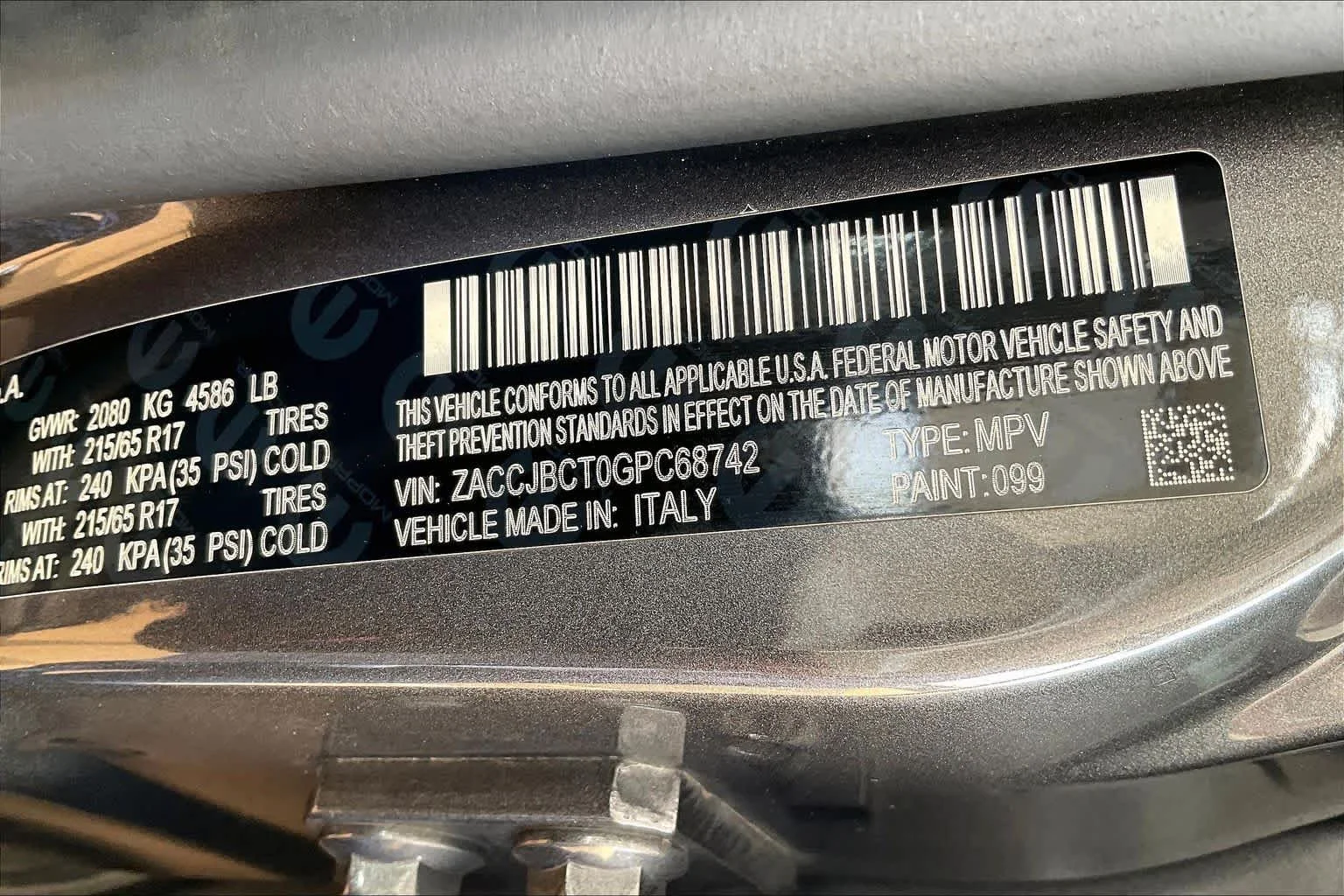 Used 2016 Granite Crystal Metallic Clearcoat Jeep Trailhawk image 35