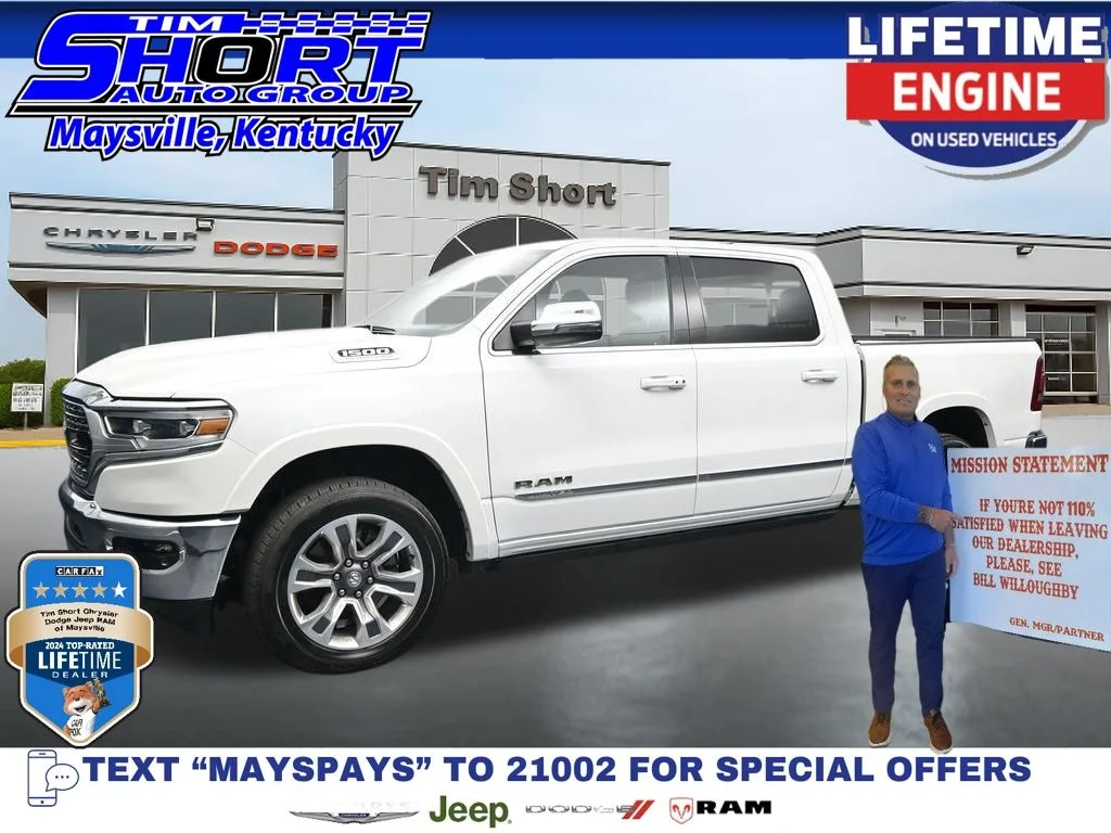 Used 2023 White Ram Limited image 1