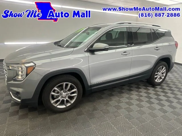 Used 2024 Silver GMC SLT image 1