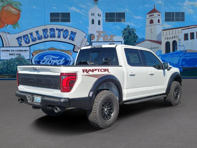 New 2026 Oxford White Ford Raptor image 4