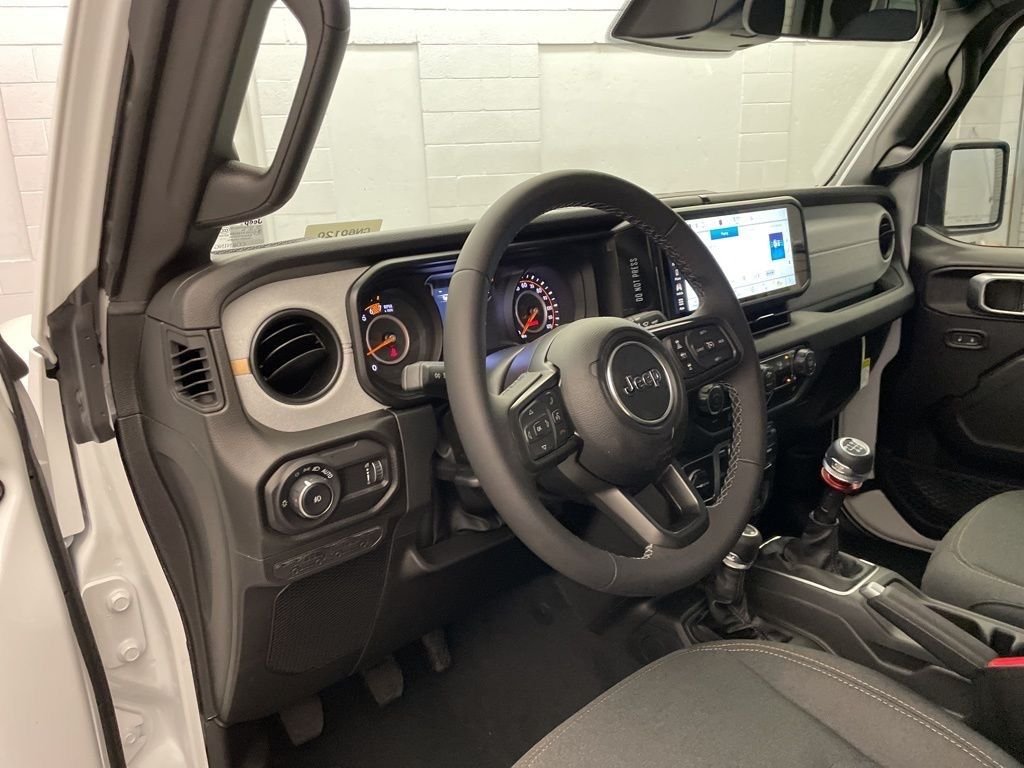 New 2026 Bright White Clearcoat Jeep Sport S image 13