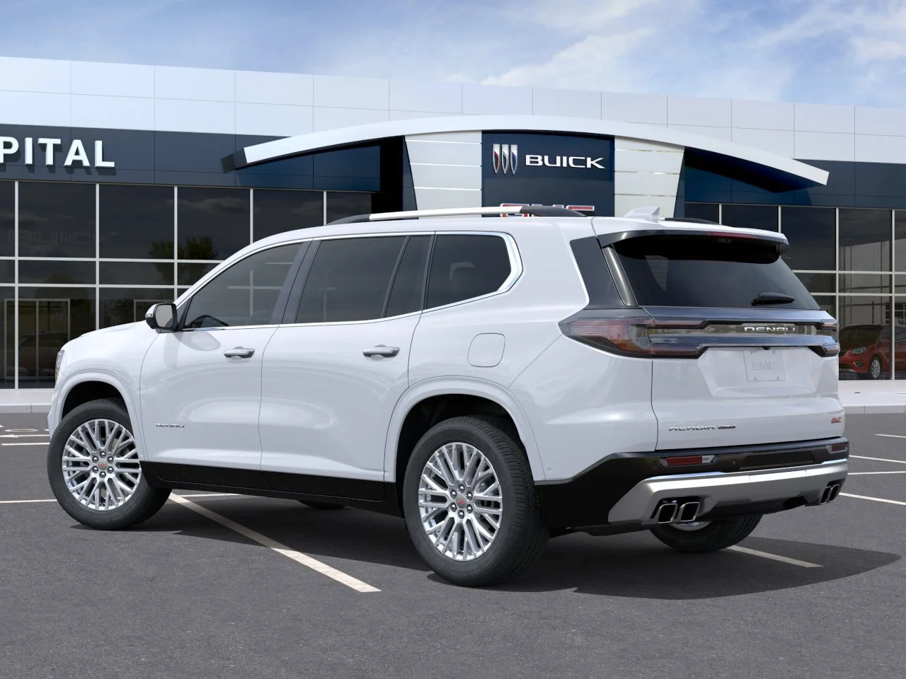 New 2026 Glacier White Tricoat GMC Denali AWD image 4
